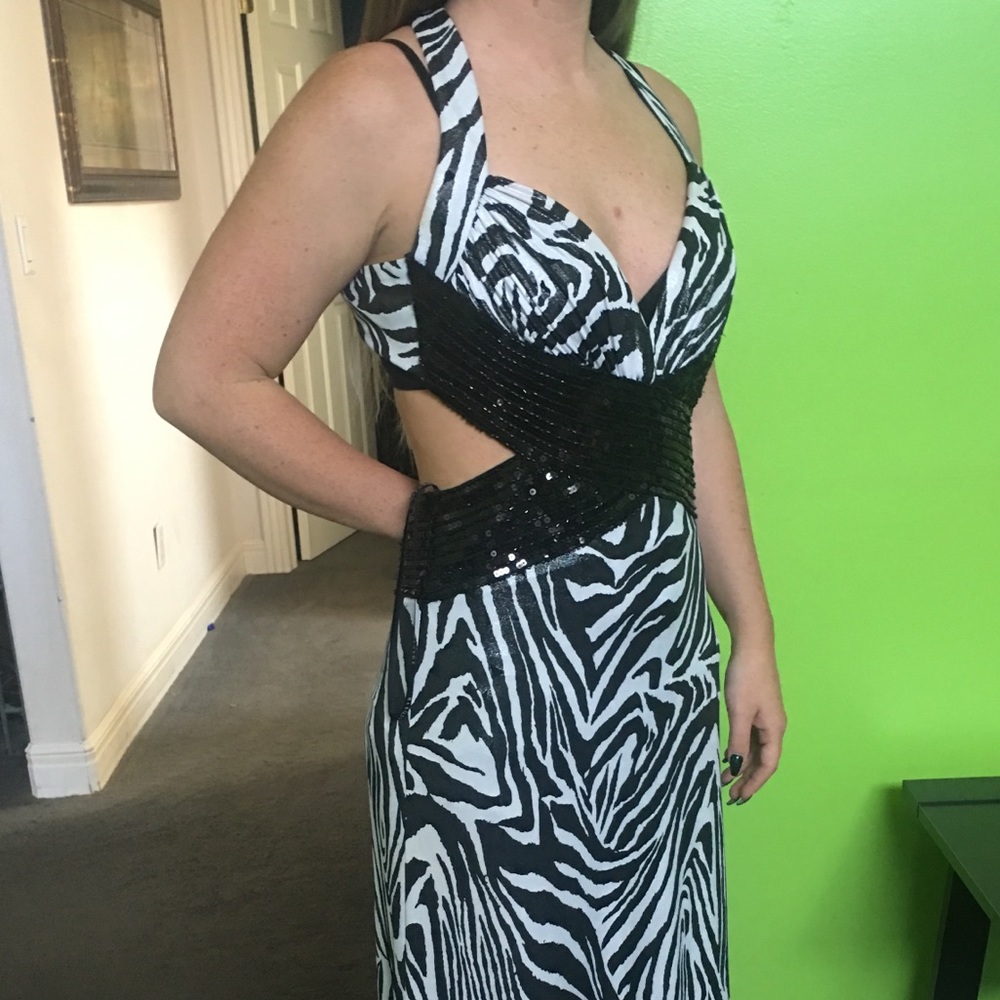 Maxi evening gown never worn.
